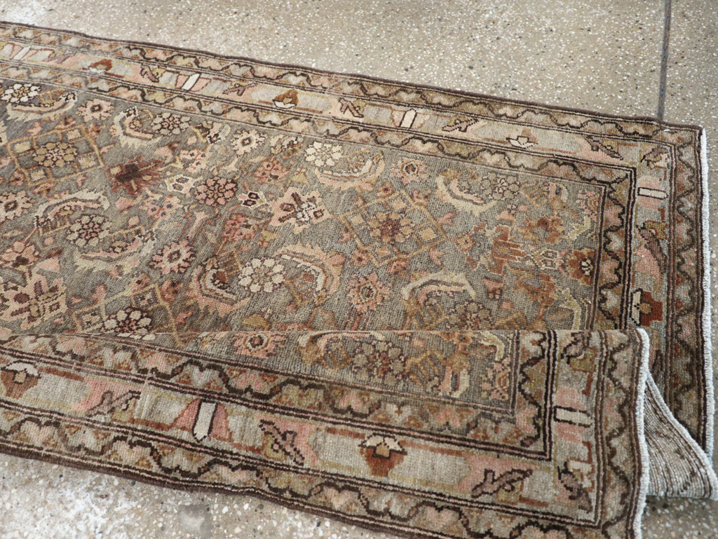 Antique Persian Malayer Runner, No.27601 - Gss