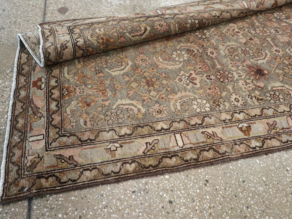 Antique Persian Malayer Runner, No.27601 - Gss