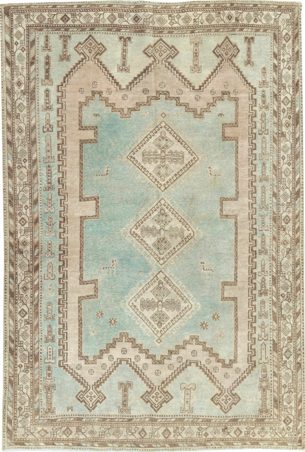 Vintage Persian Afshar Rug, No.27607 - Gss