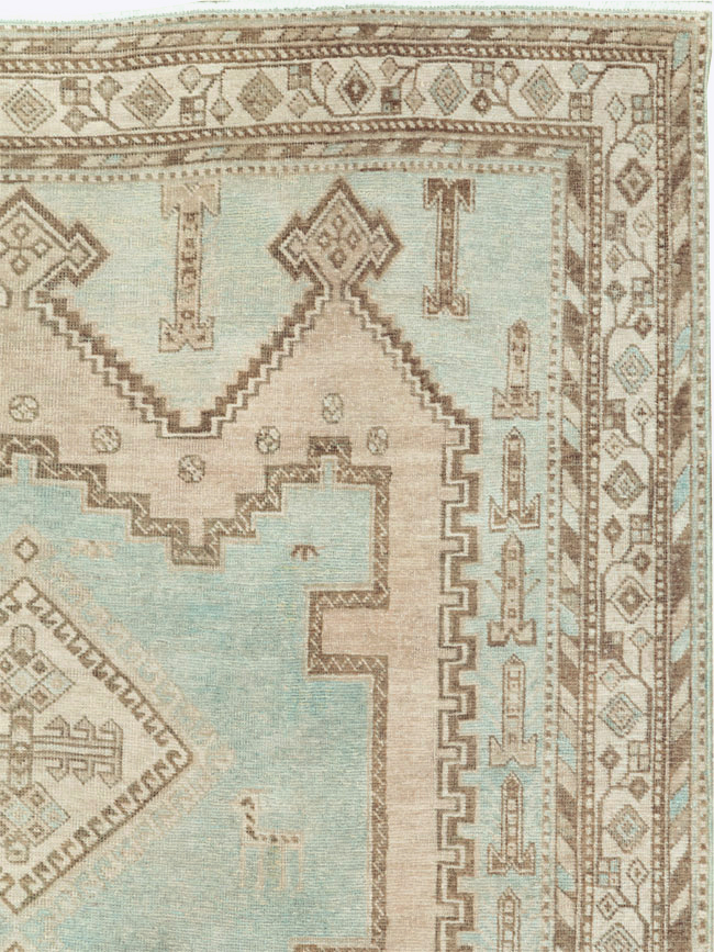 Vintage Persian Afshar Rug, No.27607 - Gss