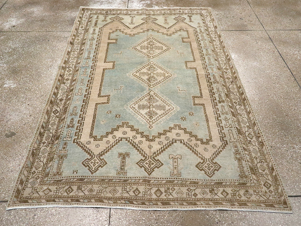 Vintage Persian Afshar Rug, No.27607 - Gss