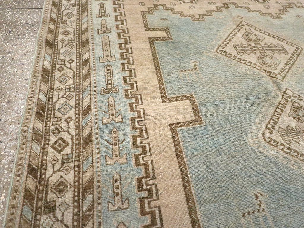 Vintage Persian Afshar Rug, No.27607 - Gss