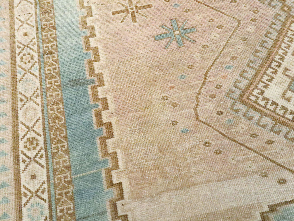 Vintage Persian Afshar Accent Rug, No.27609 - Gss