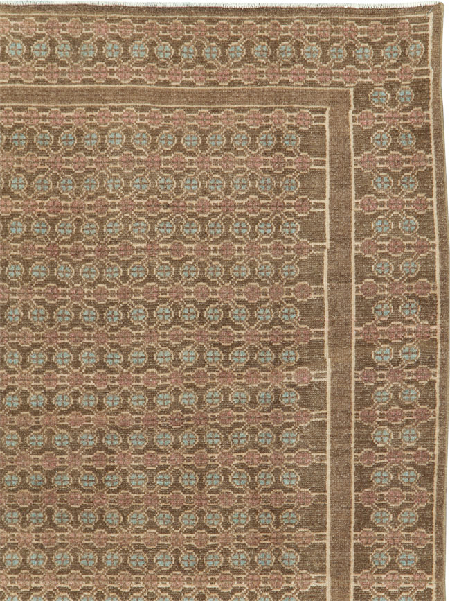 Vintage Persian Malayer Gallery Carpet, No.27613 - Gss