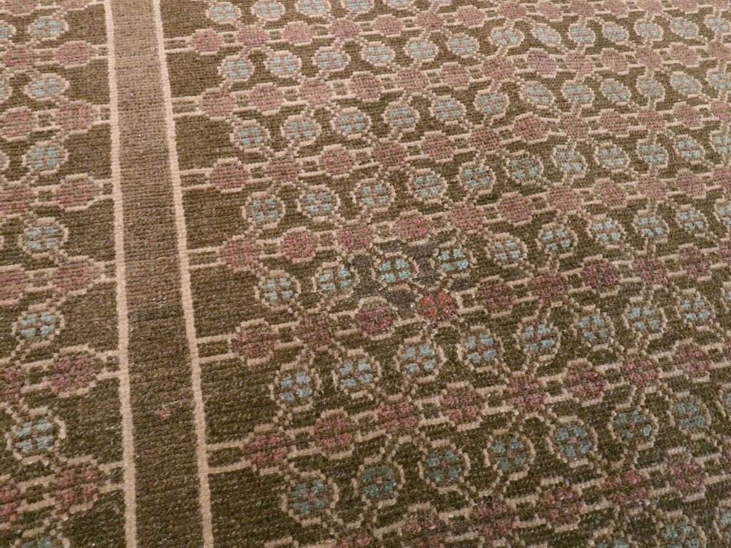 Vintage Persian Malayer Gallery Carpet, No.27613 - Gss