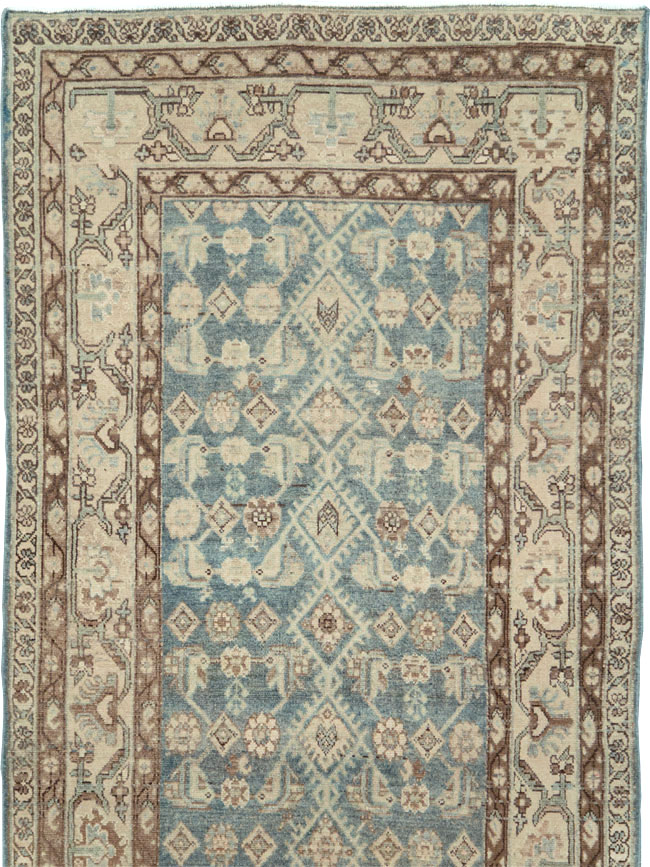 Antique Persian Malayer Runner, No.27614 - Gss