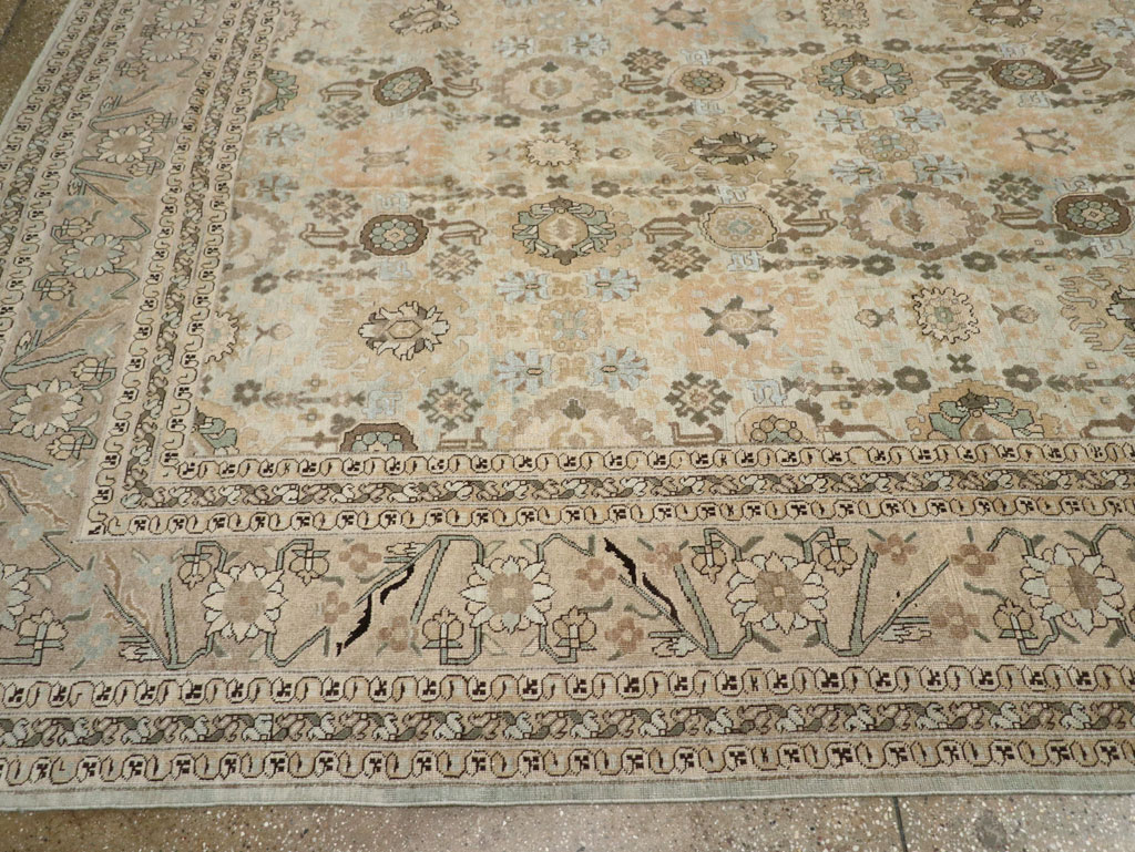 Antique Persian Tabriz Carpet, No.27620 - Gss