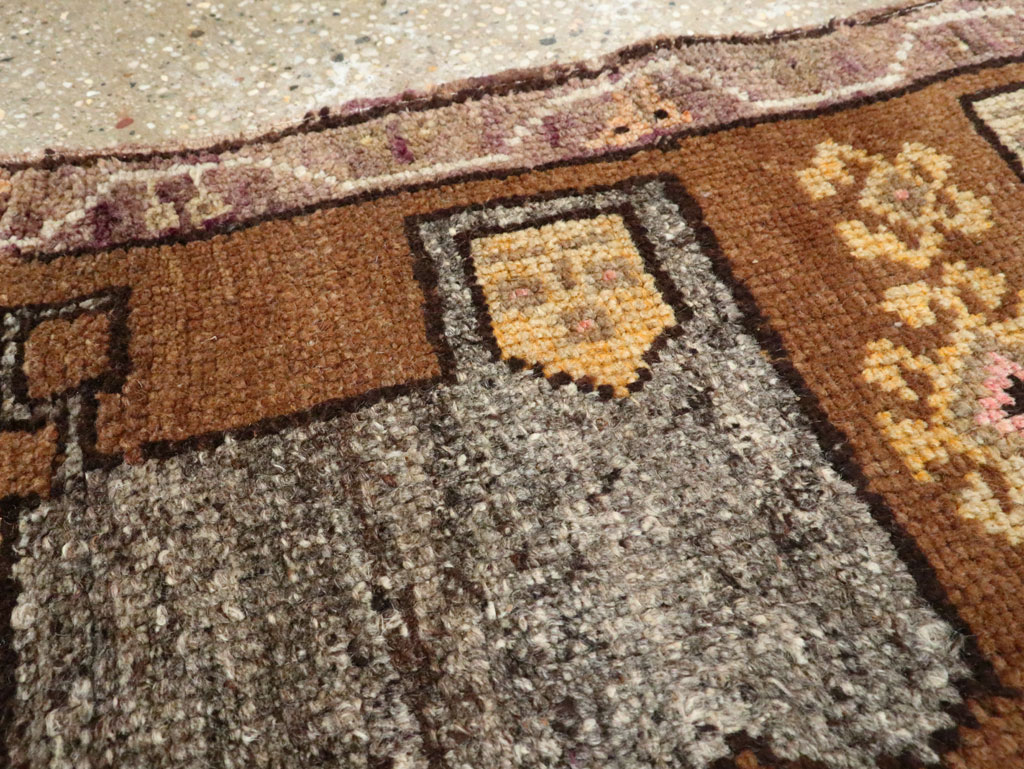 Vintage Anatolian Pictorial Rug, No.27625 - Gss