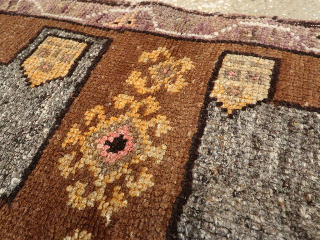 Vintage Anatolian Pictorial Rug, No.27625 - Gss