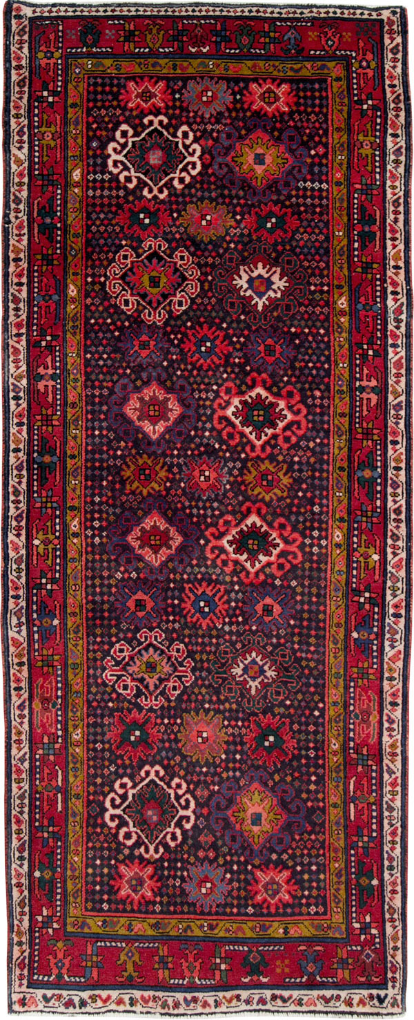 Vintage Persian Malayer Gallery Rug, No.27633 - Gss
