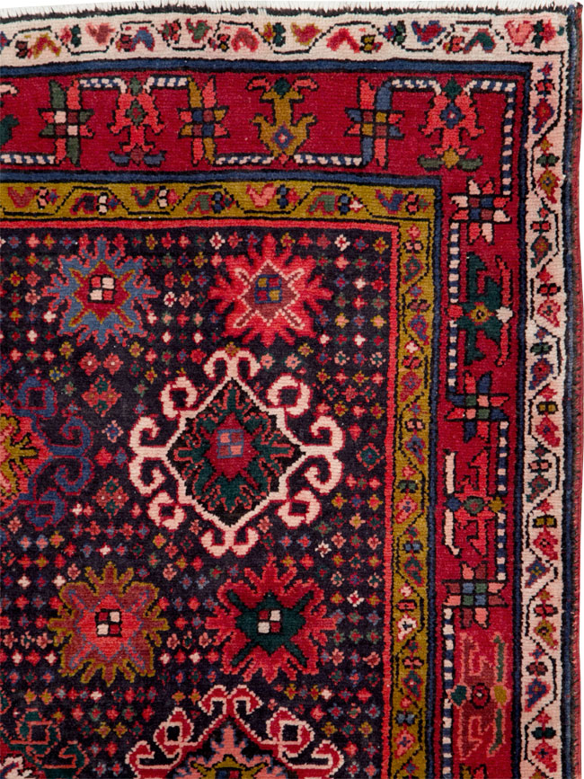 Vintage Persian Malayer Gallery Rug, No.27633 - Gss