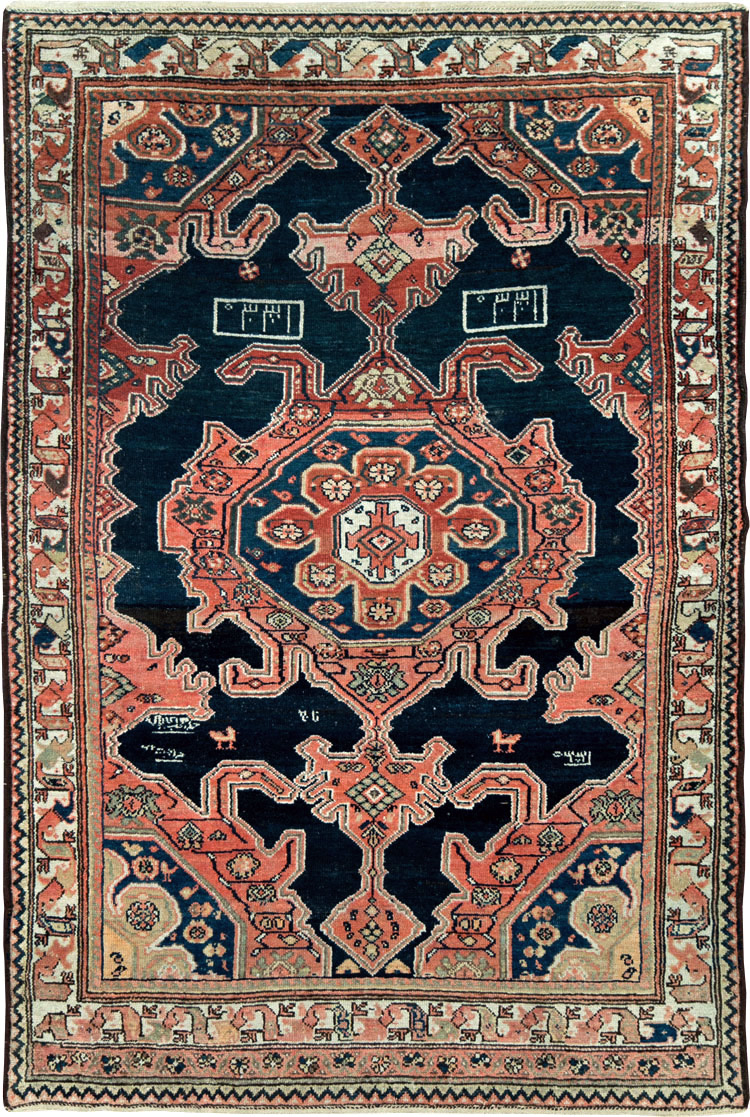 Antique Persian Malayer Rug, No.27637 - Gss