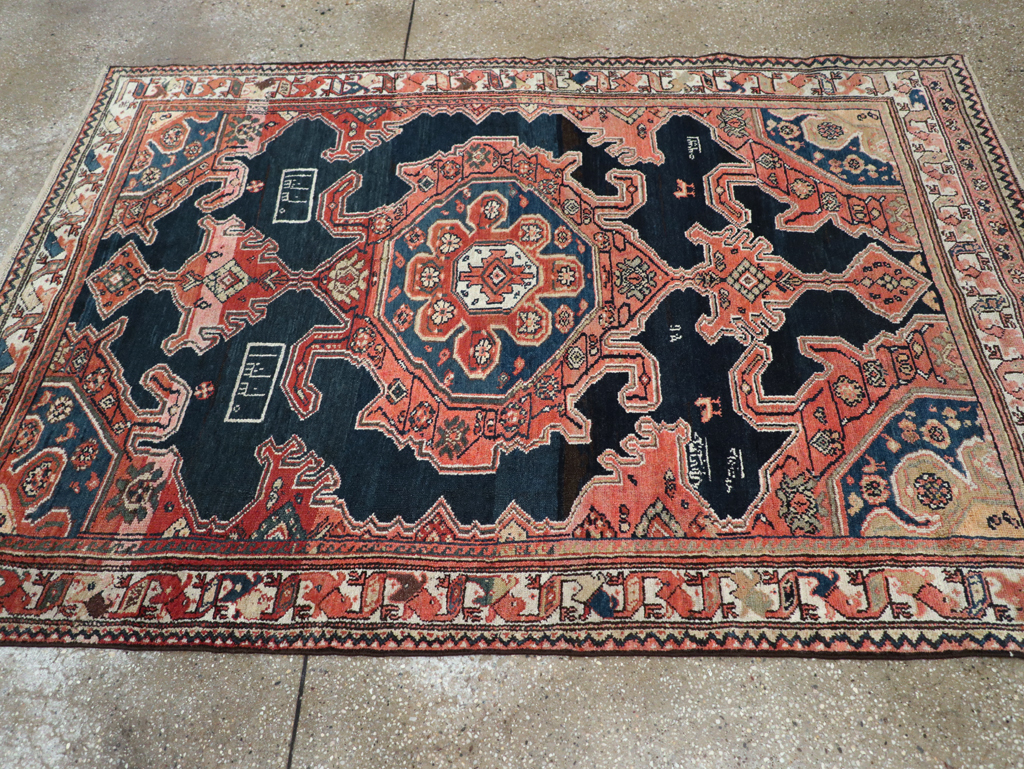 Antique Persian Malayer Rug, No.27637 - Gss