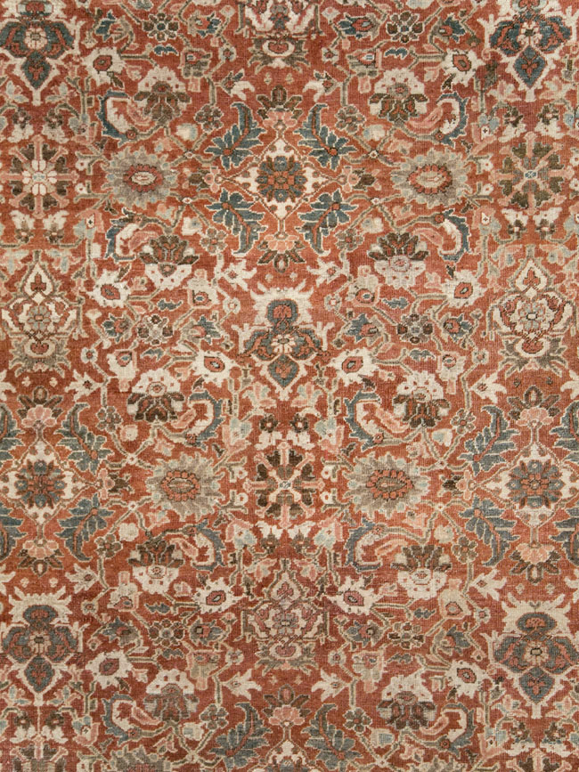 Antique Persian Mahal Carpet, No.27647 - Gss