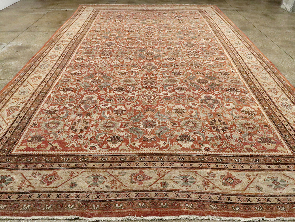 Antique Persian Mahal Carpet, No.27647 - Gss