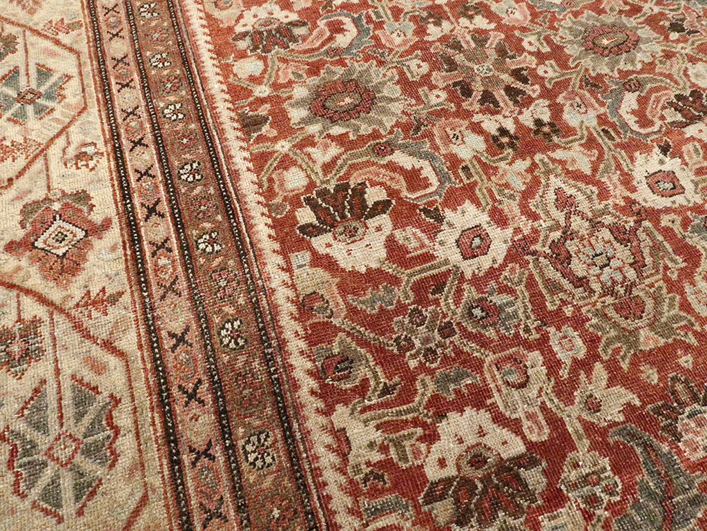 Antique Persian Mahal Carpet, No.27647 - Gss