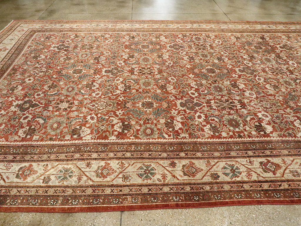 Antique Persian Mahal Carpet, No.27647 - Gss