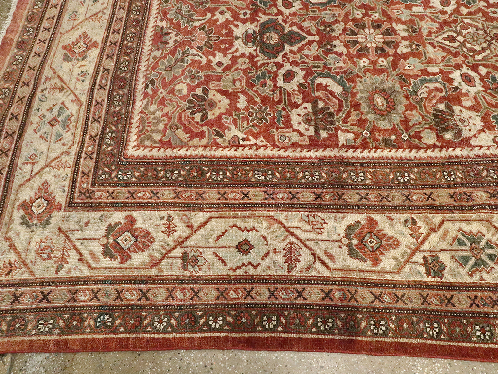 Antique Persian Mahal Carpet, No.27647 - Gss