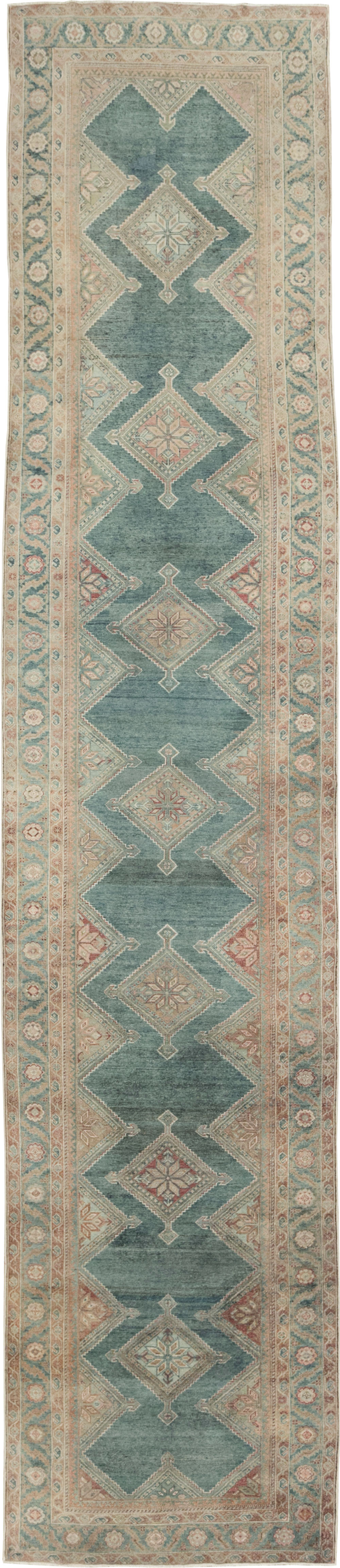 Antique Persian Malayer Runner, No.27651 - Gss