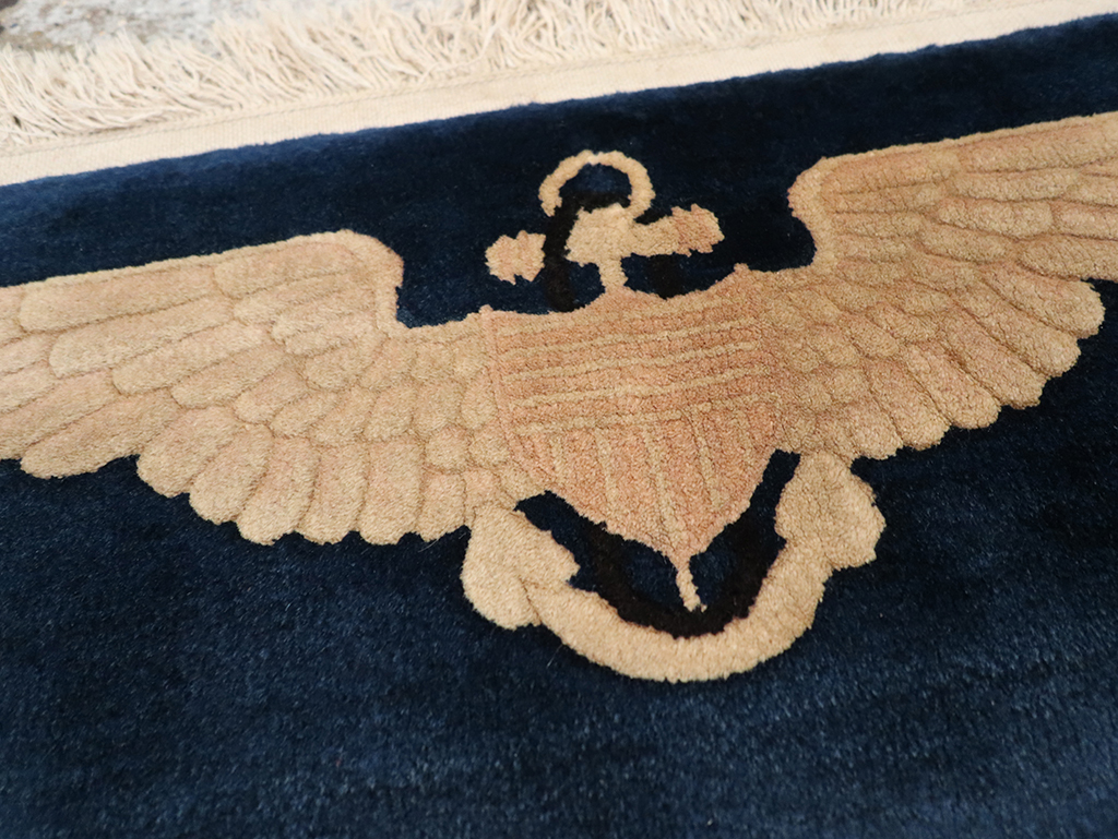 Vintage Chinese Pictorial Rug, No.27656 - Gss