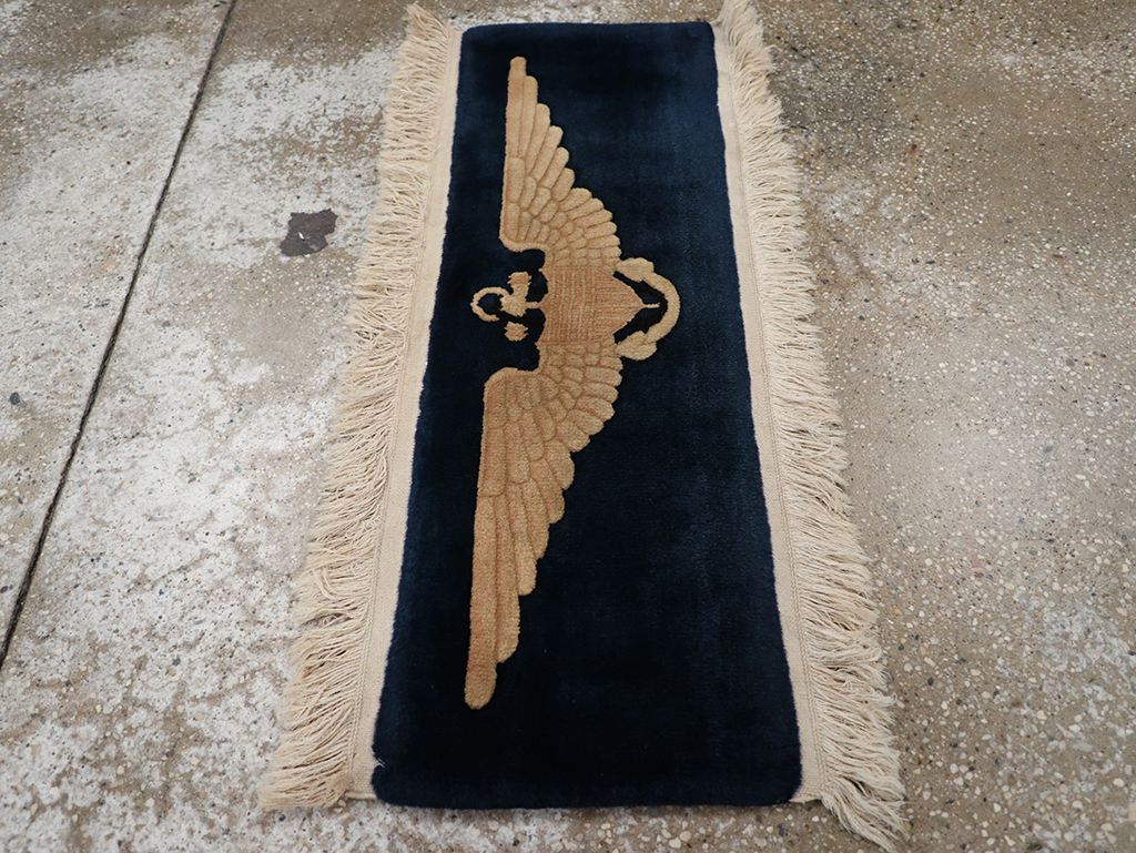 Vintage Chinese Pictorial Rug, No.27656 - Gss