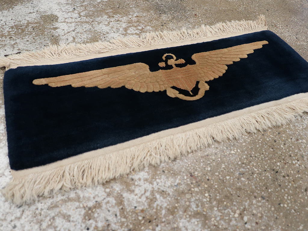 Vintage Chinese Pictorial Rug, No.27656 - Gss