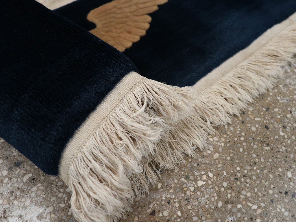 Vintage Chinese Pictorial Rug, No.27656 - Gss