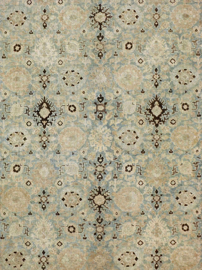 Antique Persian Tabriz Carpet, No.27659 - Gss