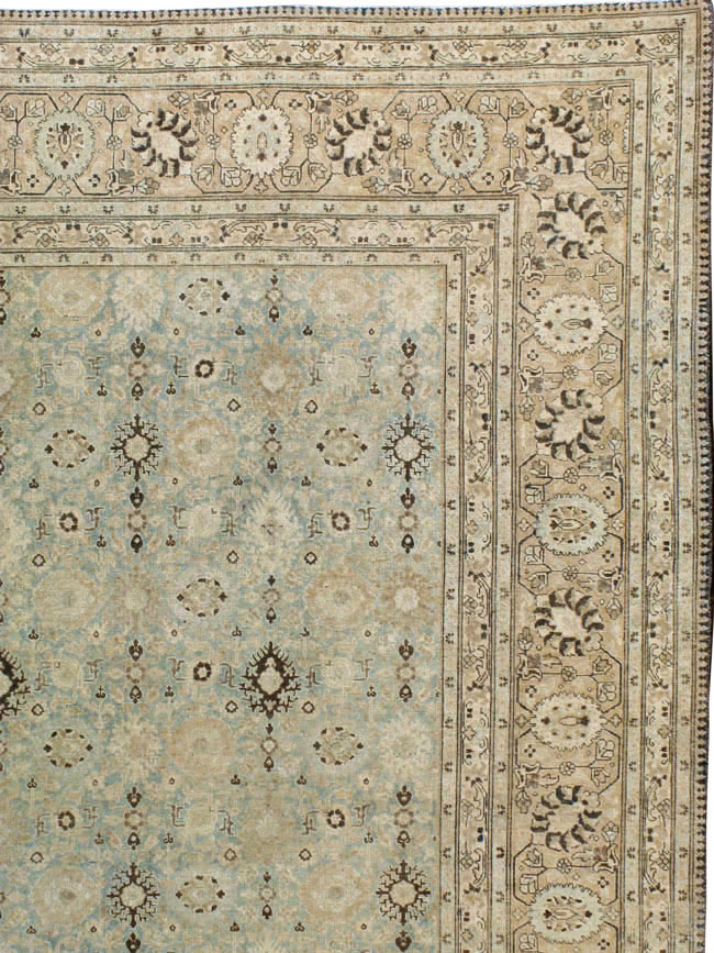 Antique Persian Tabriz Carpet, No.27659 - Gss