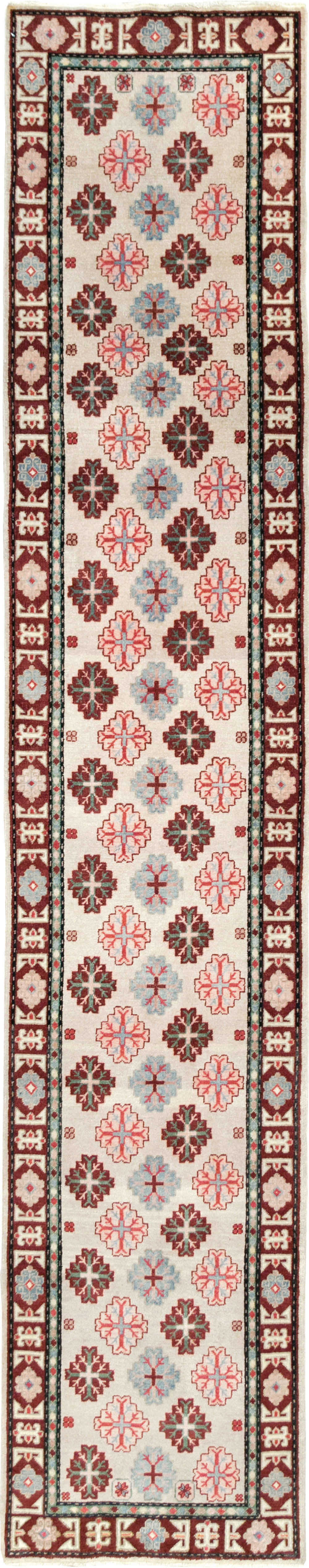 Vintage East Turkestan Khotan Runner (Pair: 1 of 2), No.27663 - Gss