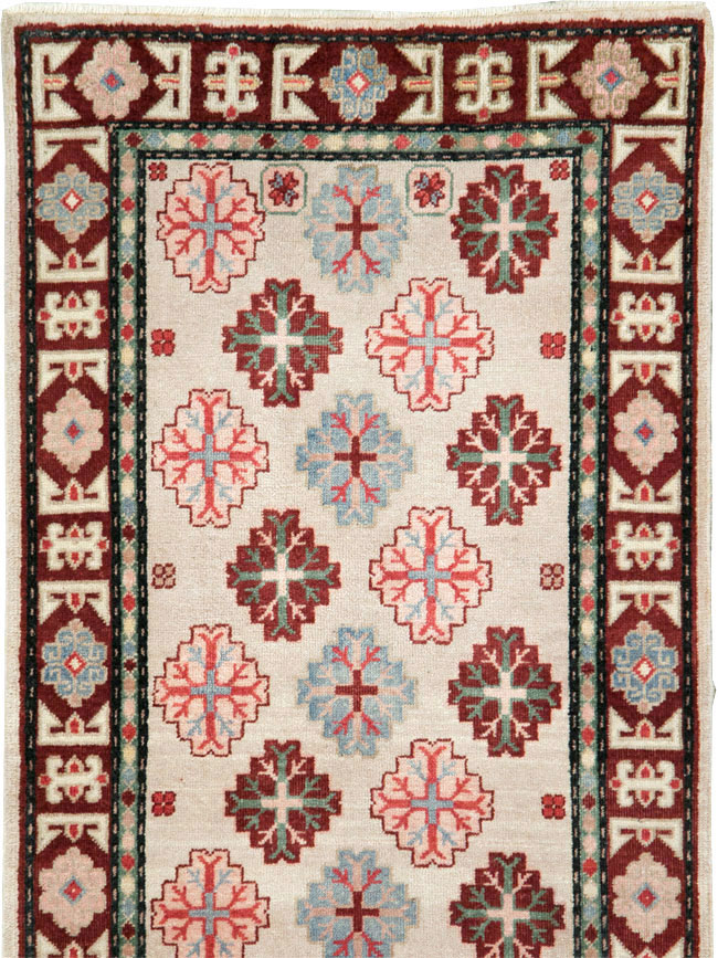 Vintage East Turkestan Khotan Runner (Pair: 1 of 2), No.27663 - Gss