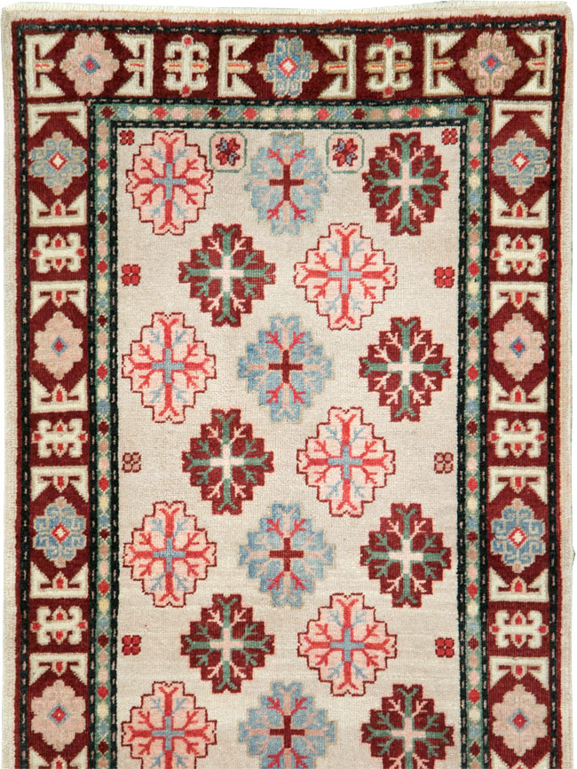 Vintage East Turkestan Khotan Runner (Pair: 1 of 2), No.27663 - Gss