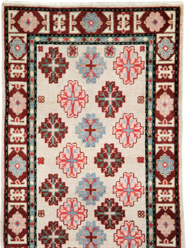 Vintage East Turkestan Khotan Runner (Pair: 1 of 2), No.27663 - Gss