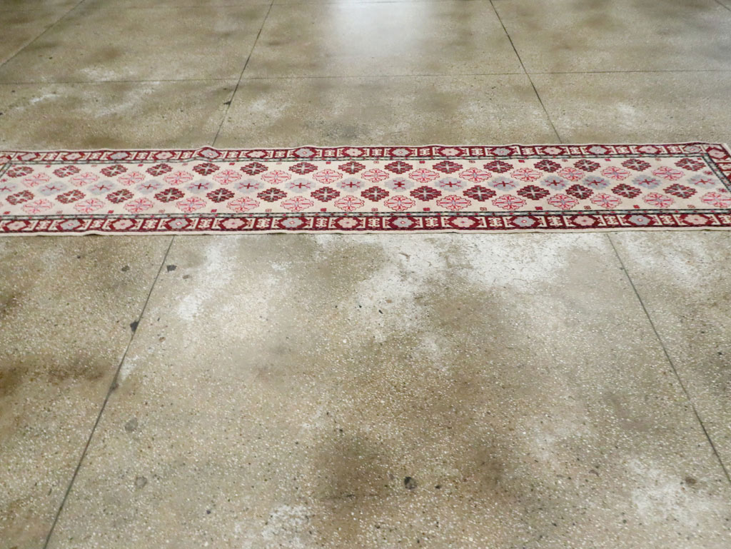 Vintage East Turkestan Khotan Runner (Pair: 1 of 2), No.27663 - Gss