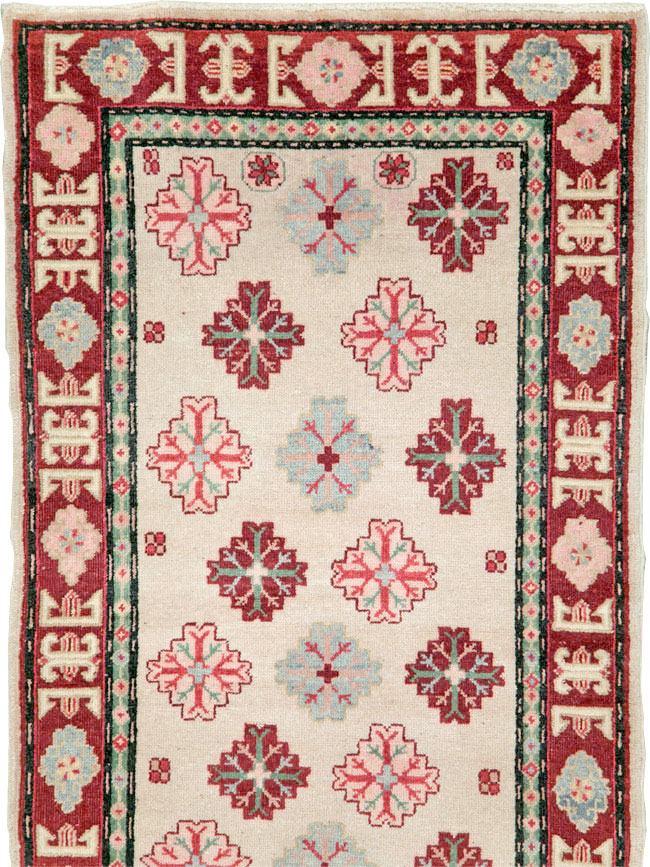 Vintage East Turkestan Khotan Runner (Pair: 2 of 2), No.27664 - Gss