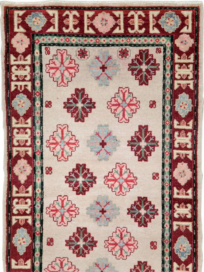 Vintage East Turkestan Khotan Runner (Pair: 2 of 2), No.27664 - Gss