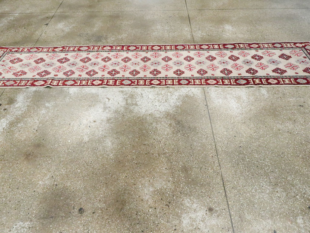 Vintage East Turkestan Khotan Runner (Pair: 2 of 2), No.27664 - Gss