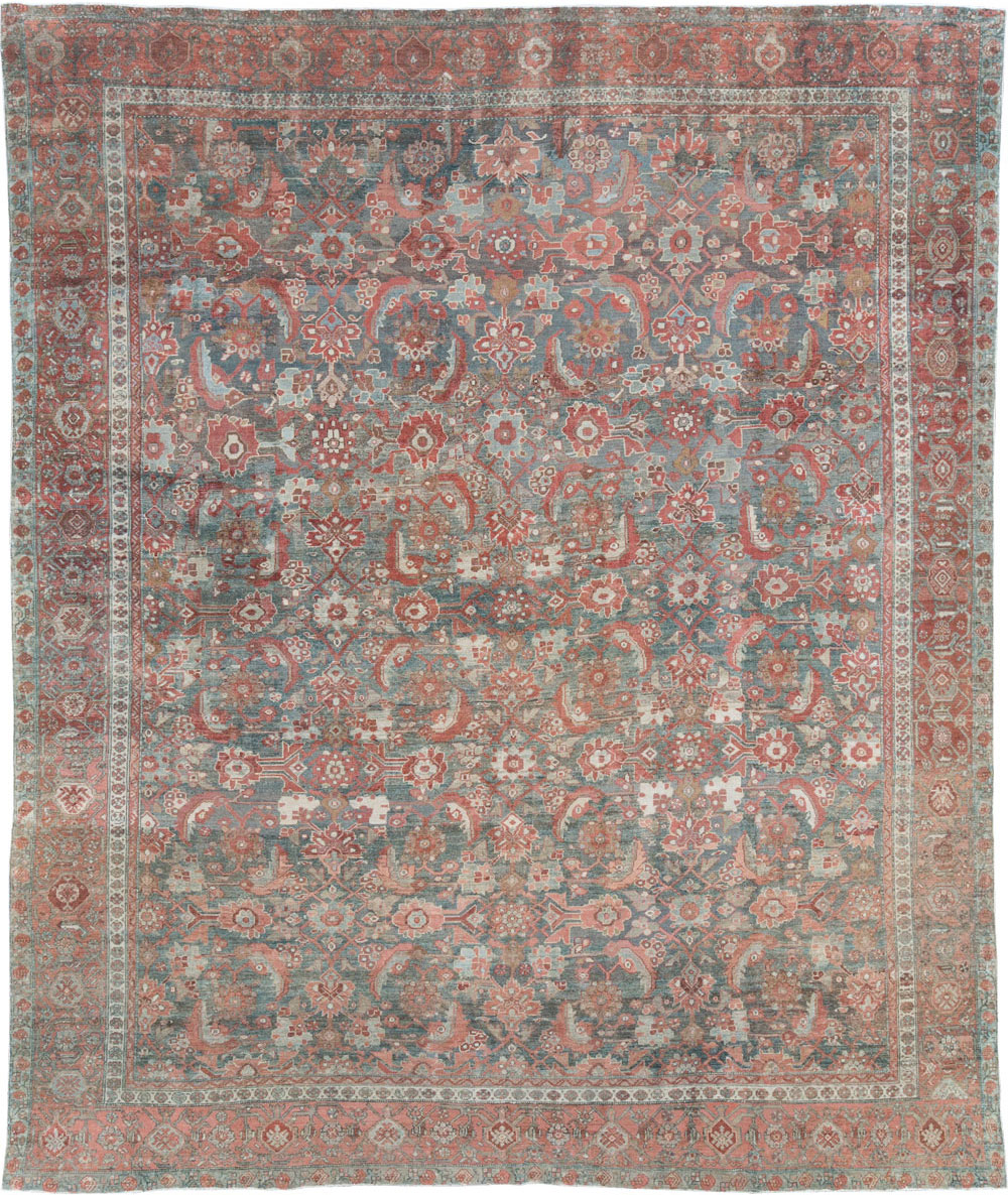 Antique Persian Malayer Room Size Carpet, No.27669 - Gss