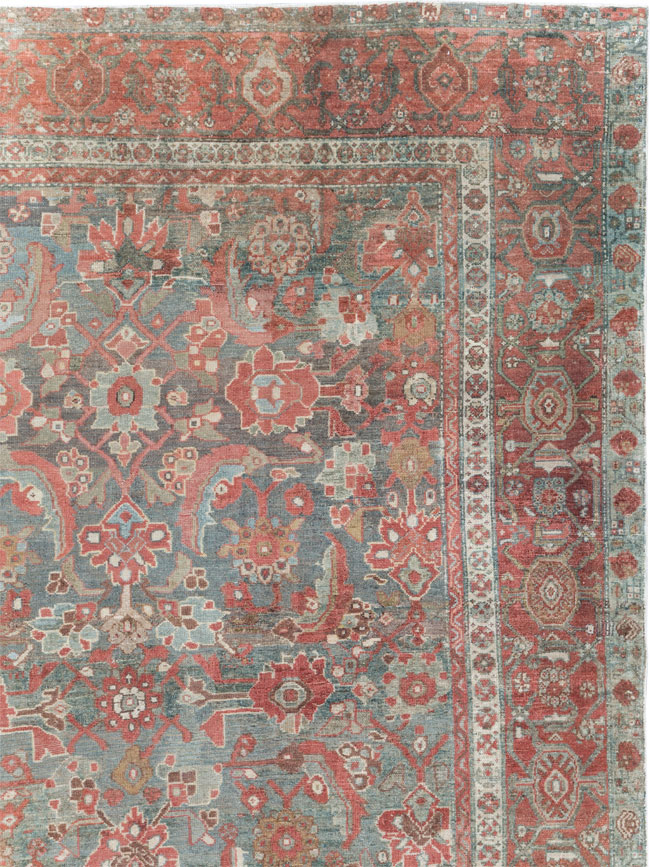 Antique Persian Malayer Room Size Carpet, No.27669 - Gss