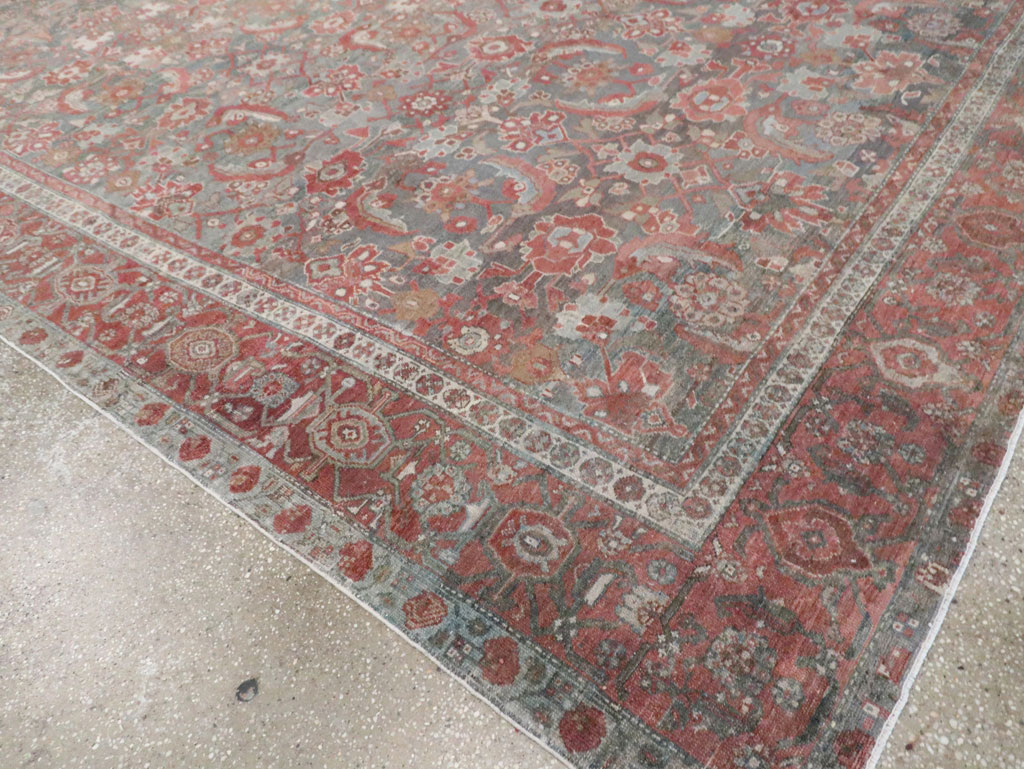 Antique Persian Malayer Room Size Carpet, No.27669 - Gss