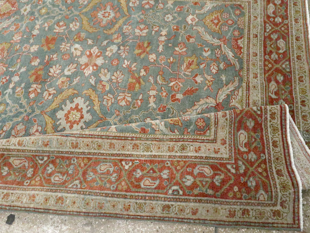 Antique Persian Sarouk Large Gallery Carpet, No.27670 - Gss