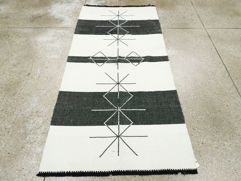 Vintage Ecuadorian Textile Flatweave, No.27672 - Gss