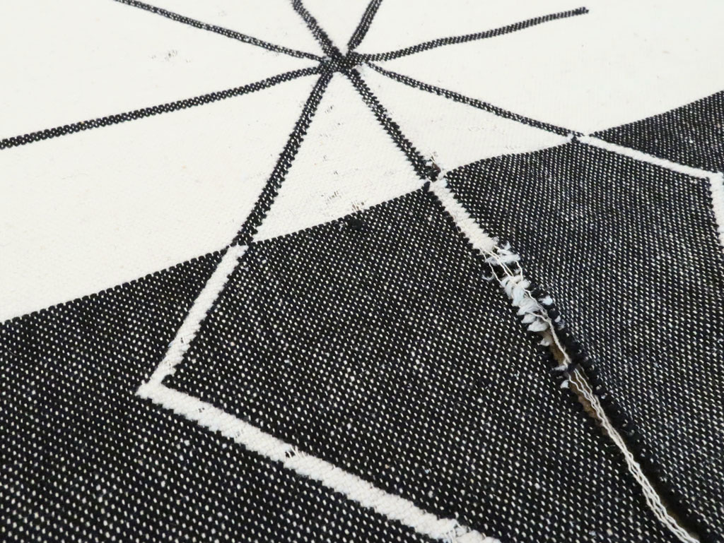 Vintage Ecuadorian Textile Flatweave, No.27672 - Gss