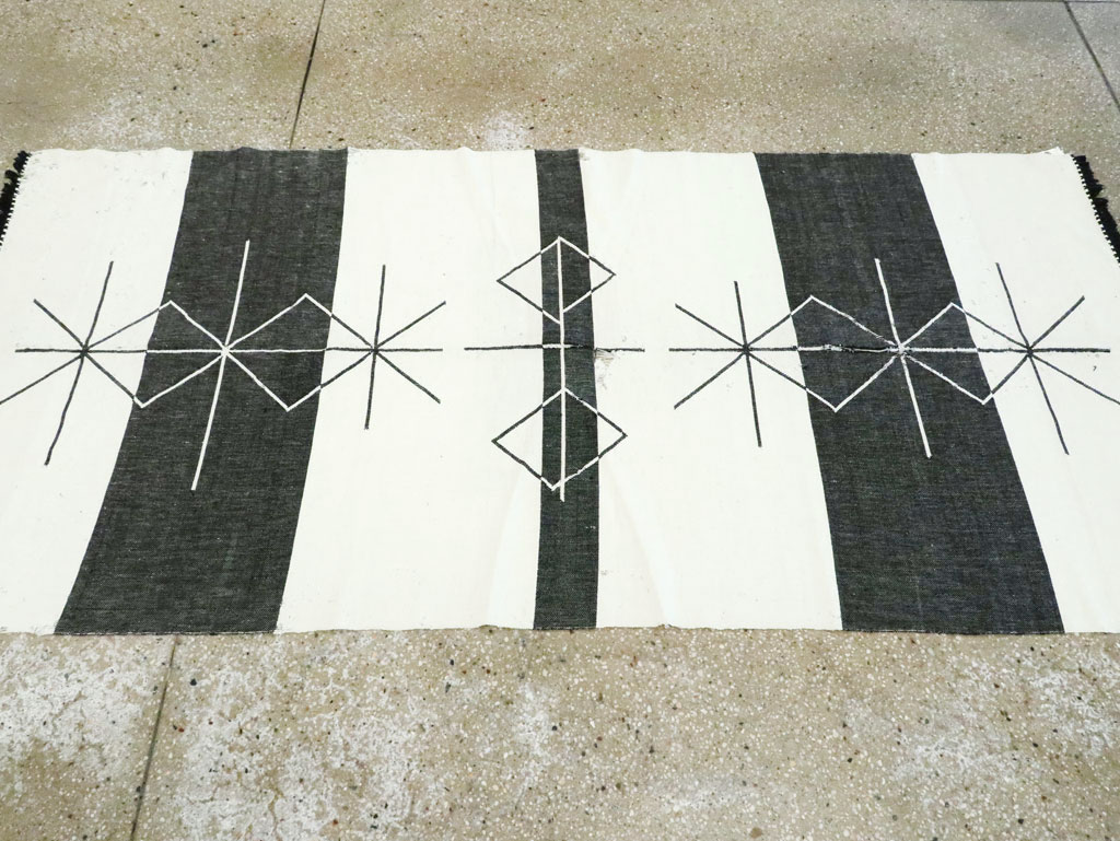 Vintage Ecuadorian Textile Flatweave, No.27672 - Gss