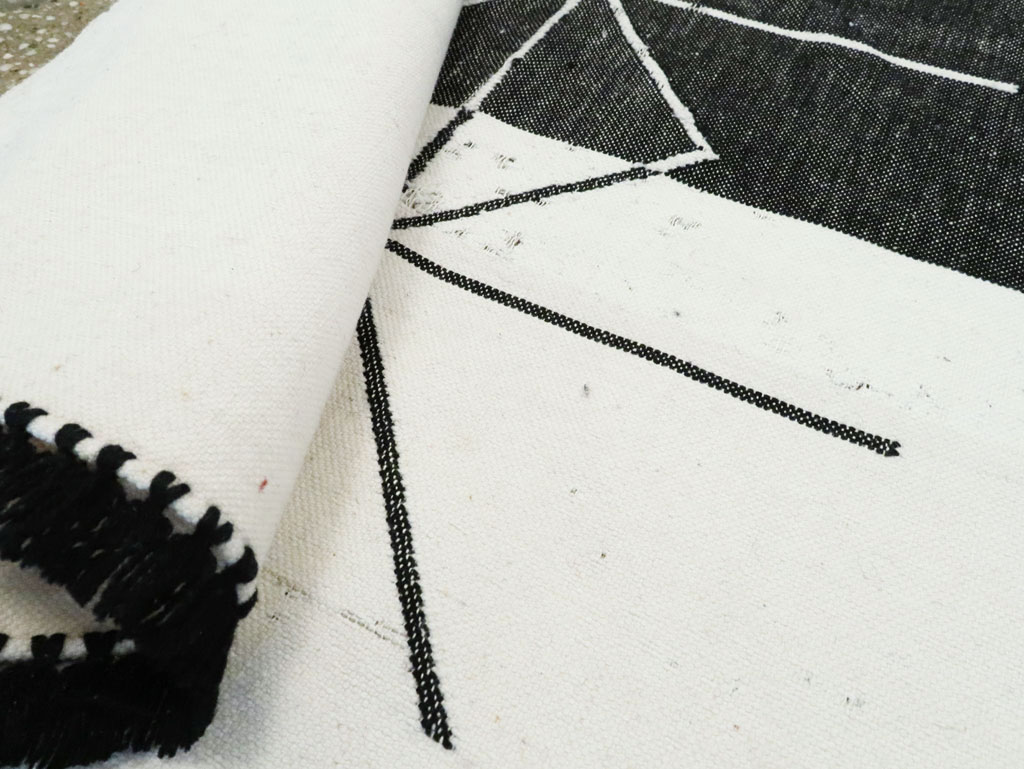 Vintage Ecuadorian Textile Flatweave, No.27672 - Gss