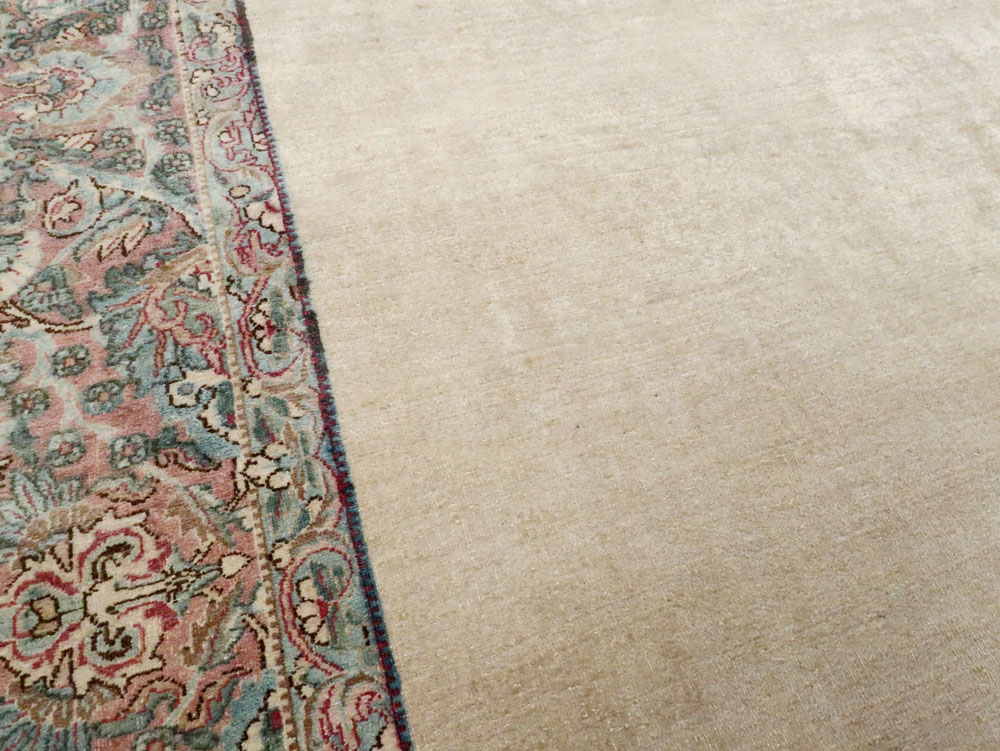 Antique Persian Lavar Kerman Gallery Carpet, No.27684 - Gss