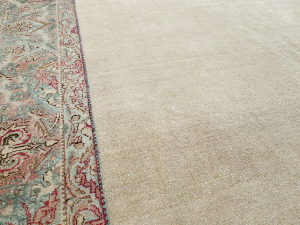 Antique Persian Lavar Kerman Gallery Carpet, No.27684 - Gss