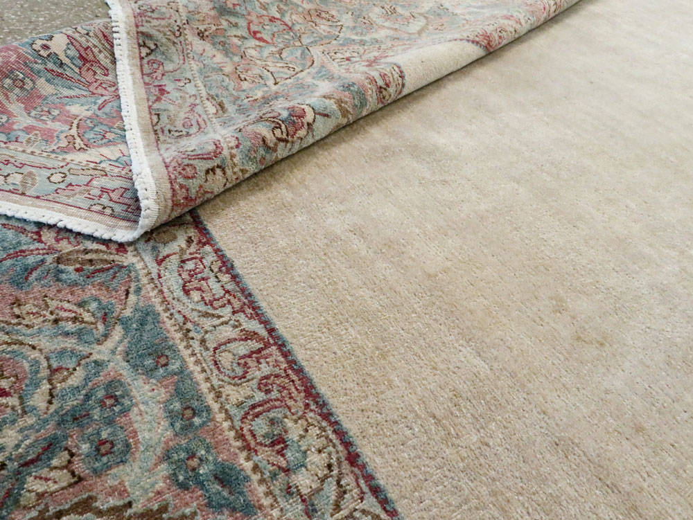 Antique Persian Lavar Kerman Gallery Carpet, No.27684 - Gss