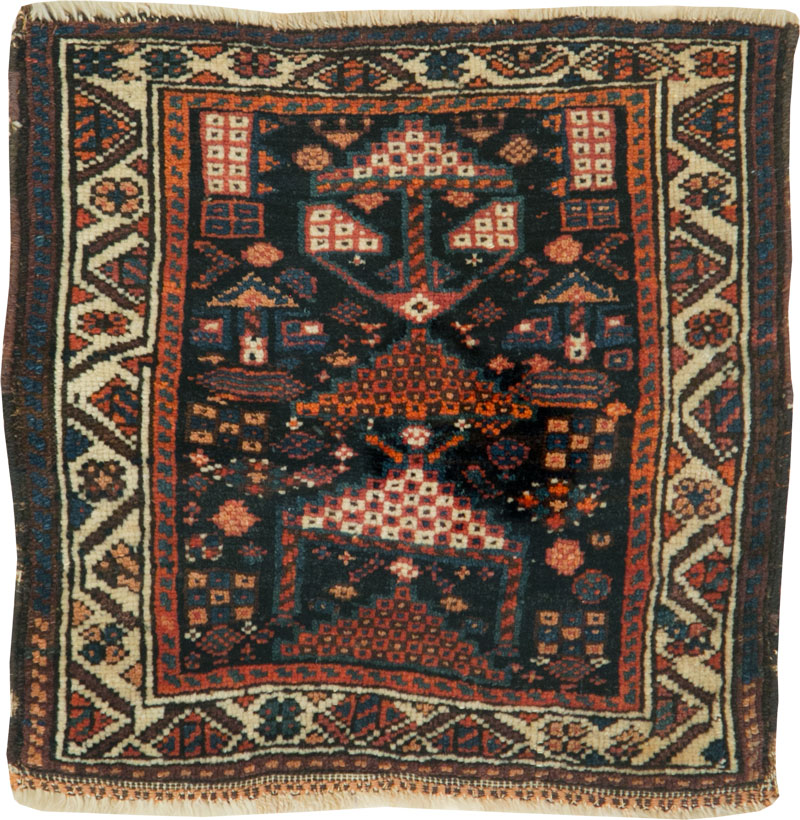 Antique Northwest Persian Bag Face, No.27694 - Gss