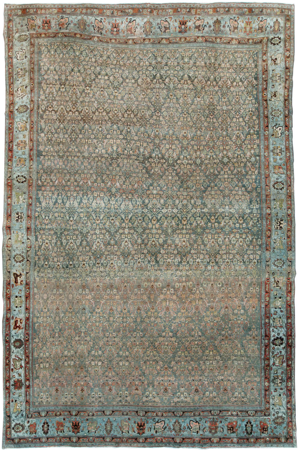 Antique Persian Bidjar Carpet, No.27703 - Gss